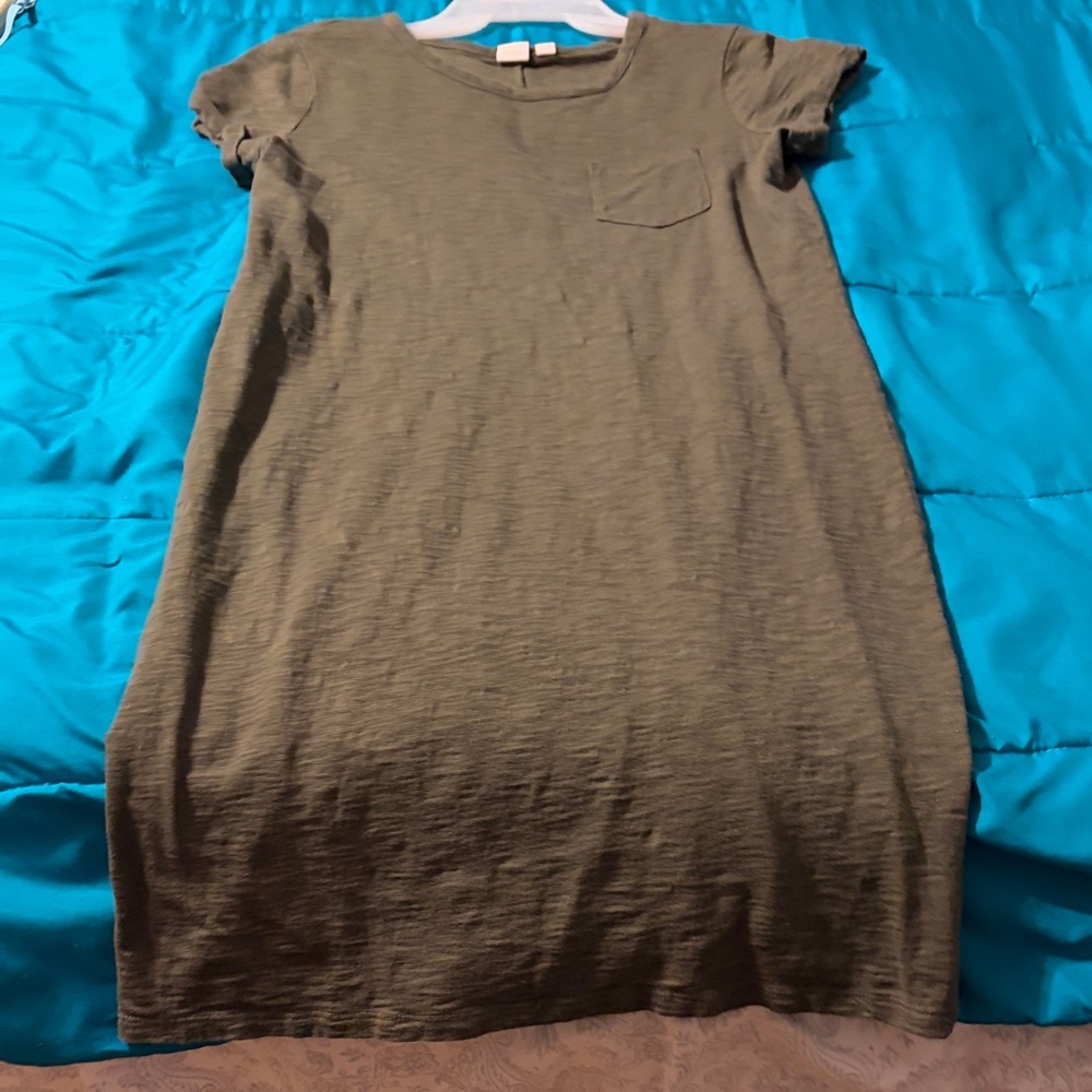 GAP Olive Green Casual Dress